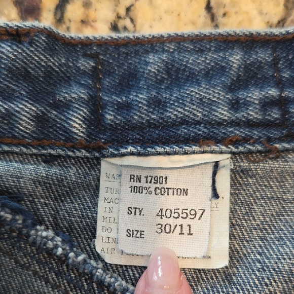 Vintage Rocky Mountain BAREBACK High Rise Western Pleated Mom Jeans Size 30 - Picture 9 of 12